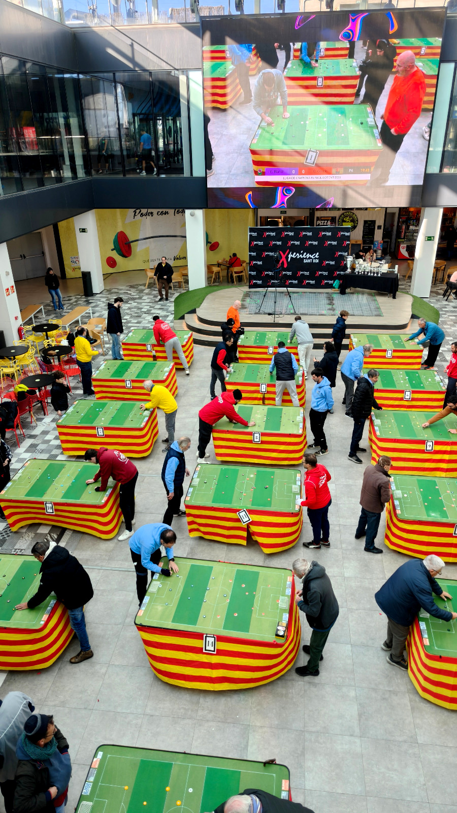 Vista general d'una jornada de competició a Sant Boi